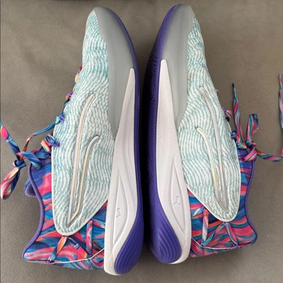 Puma Stewie 4 Prism, Men’s 10.5, Women’s 12 Basketball Shoes - Picture 7 of 12